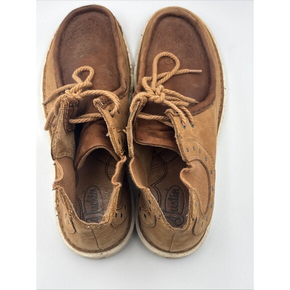 Justin‎ Boots Goodluck Moc Toe Chukka Booties Womens Size 10M Casual Boots JL261 - Picture 7 of 13